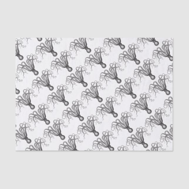 Papier Mousseline ☞ Krake (Recto)