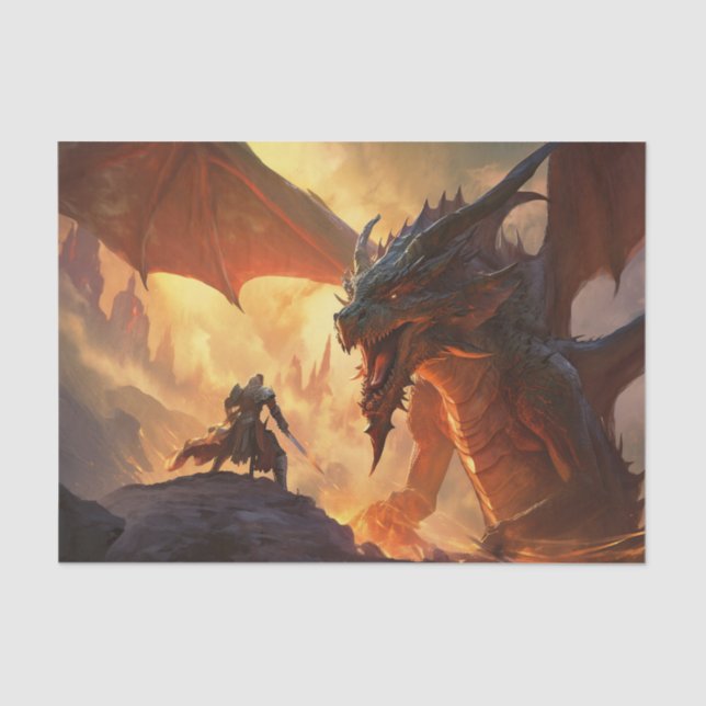 Papier Mousseline La bataille (Recto)