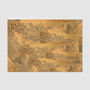 Papier Mousseline La Constitution américaine