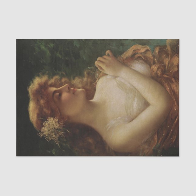 Papier Mousseline La décomposition de la libellule (Recto)