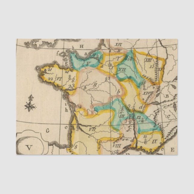 Papier Mousseline La France 3 (Recto)