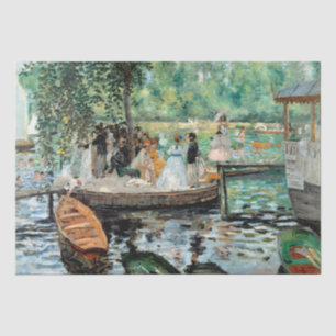 Papier Mousseline La Grenouillère par Renoir, chic et chic
