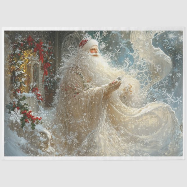 Papier Mousseline La magie de Noël (Recto)