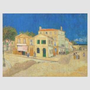 Papier Mousseline La Maison Jaune de Vincent Van Gogh