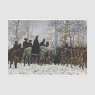 Papier Mousseline La marche vers la forge de la vallée par William B