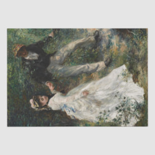 Papier Mousseline La Promenade Renoir Impressionniste Peinture Art