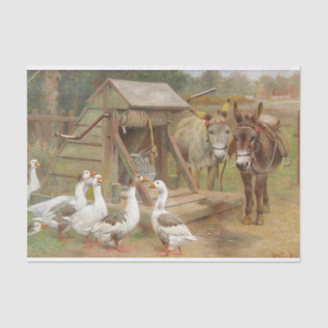 Papier Mousseline La question de la boisson par Herbert William Week (Recto)