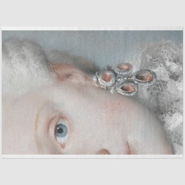 Papier Mousseline La Reine Grey droite (Recto)