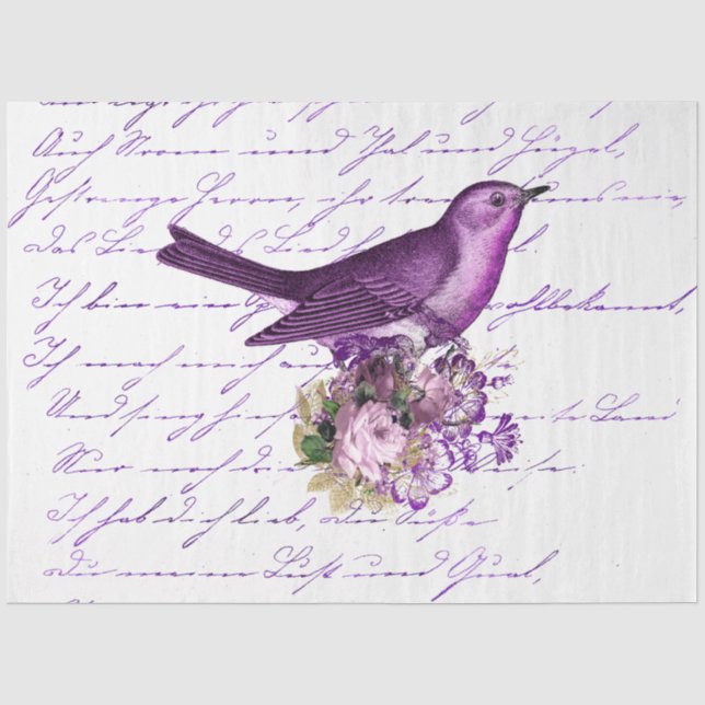 Papier Mousseline La série Bouquet Design 127 (Recto)