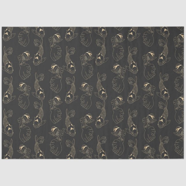 Papier Mousseline La série Okinawa Design 8 papier de tissus (Recto)