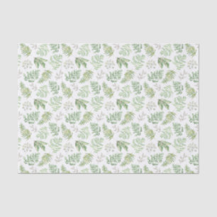 Papier Mousseline La verdure de forêt modèlent