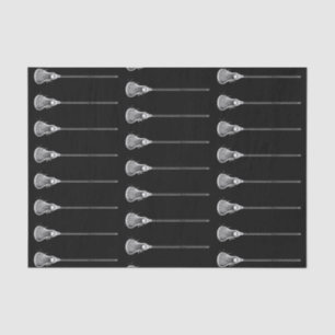 Papier Mousseline Lacrosse Cadeau noir