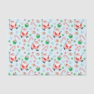 Papier Mousseline Lacrosse Sports Noël