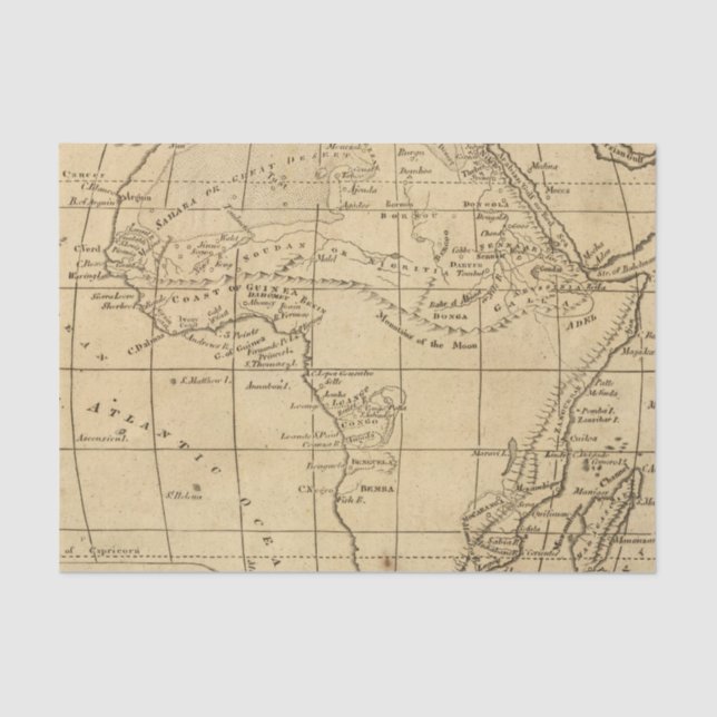 Papier Mousseline L'Afrique 11 (Recto)