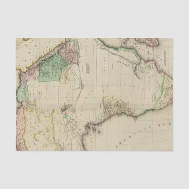 Papier Mousseline L'Afrique composée (Recto)