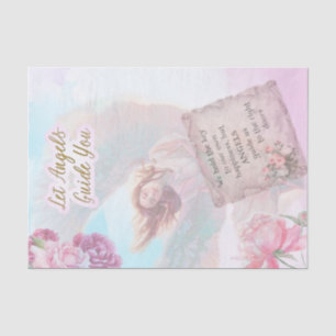 Papier Mousseline Laissez Angels vous guider