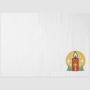 Papier Mousseline Laissez Faith être votre plus brillant Star Candle