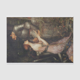 Papier Mousseline Lamia and the Soldier par J W Waterhouse 1905