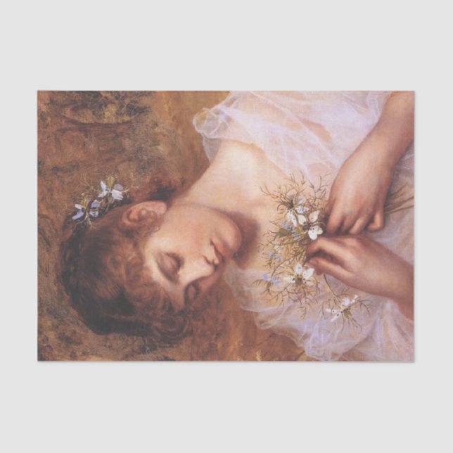 Papier Mousseline L'amour dans une fosse par Sophie Anderson (Recto)