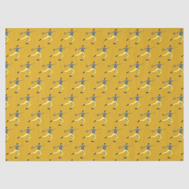 Papier Mousseline Lancement de Discus (Recto)