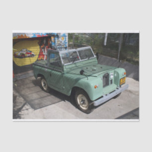 Papier Mousseline Land Rover Series II SWB