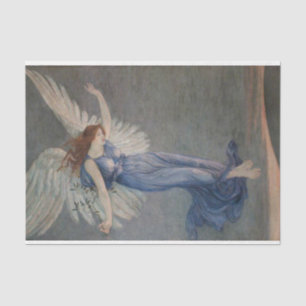 Papier Mousseline L'ange de la paix (par Walter Crane)