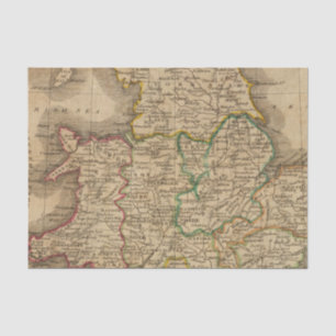 Papier Mousseline L'Angleterre et le Pays de Galles 4