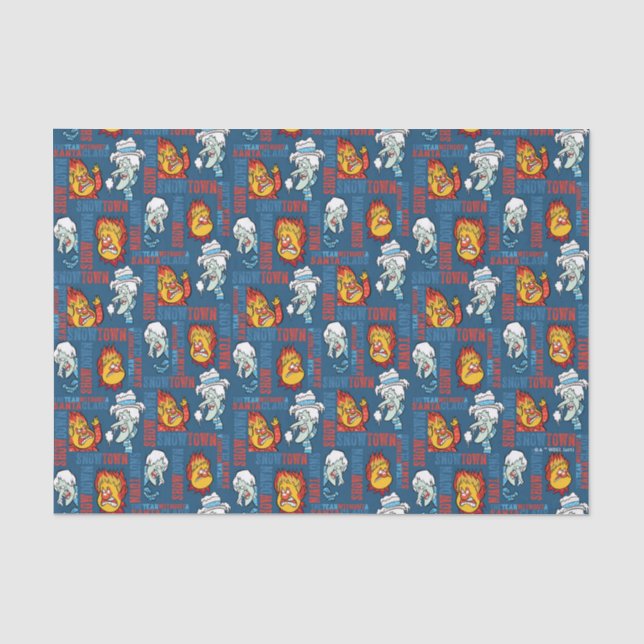 Papier Mousseline L'ANNÉE SANS Snowtown Showdown SANTA CLAUS™ (Recto)