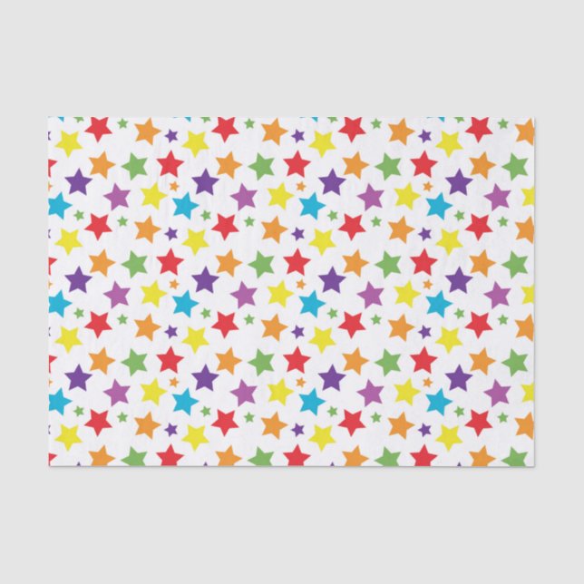Papier Mousseline L'arc-en-ciel tient le premier rôle le papier de (Recto)