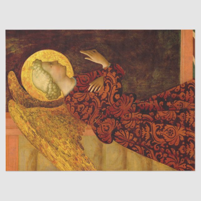 Papier Mousseline L'Archange Gabriel par Masolino da Panicale (Recto)