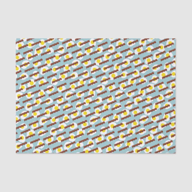 Papier Mousseline lard et oeufs (Recto)