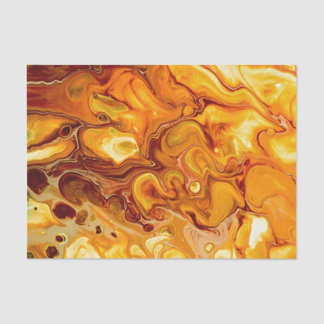 Papier Mousseline L'art liquide versent le résumé (Recto)