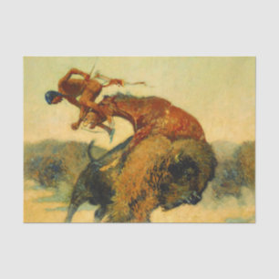 Papier Mousseline L'art occidental de Frederic Remington « Épisode –