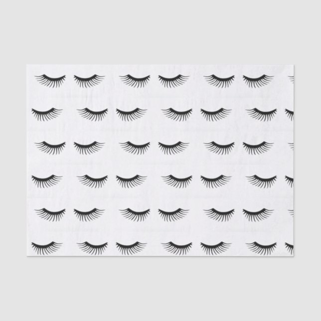Papier Mousseline Lashes  (Recto)