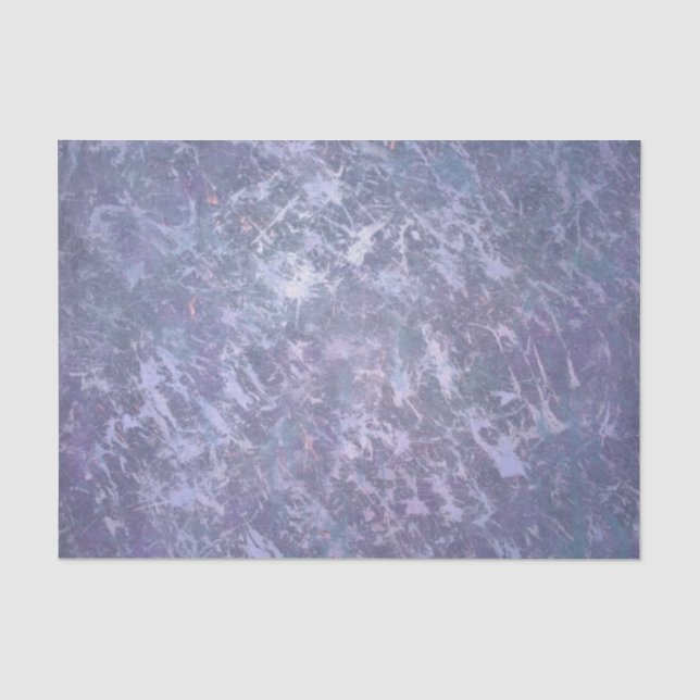 Papier Mousseline Lavande violet Abstrait | Brosse métallique (Recto)