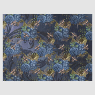 Papier Mousseline Le Blue Bee Series Design 16 Tissus Papier