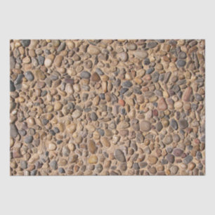 Papier Mousseline Le caillou multicolore rustique lapide la photo
