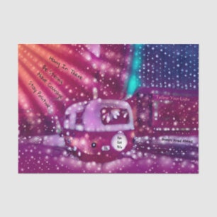 Papier Mousseline Le Camper Retro Hippie Vous Avez Cet Inspiration