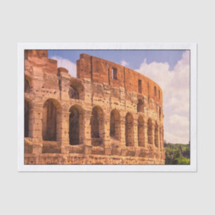 Papier Mousseline Le Colisée Rome, Italie Tissue Paper