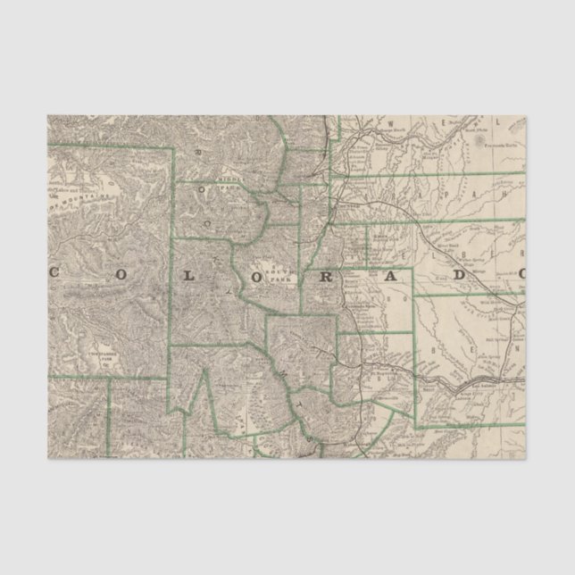 Papier Mousseline Le Colorado 12 (Recto)