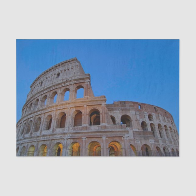Papier Mousseline Le Colosseum, à l'origine l'amphithéâtre de (Recto)
