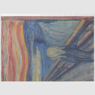 Papier Mousseline Le cri, Edvard Munch