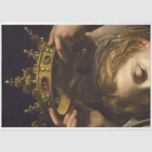 Papier Mousseline Le document de découpage de couronnement