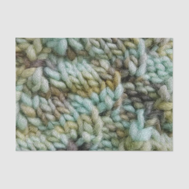 Papier Mousseline Le fil de Malabrigo de Knit ouvre la texture (Recto)