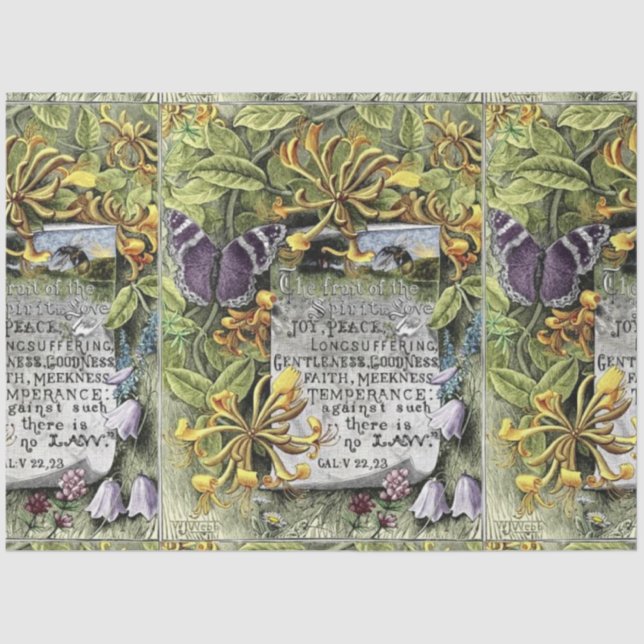 Papier Mousseline Le Fruit De L'Esprit (Recto)