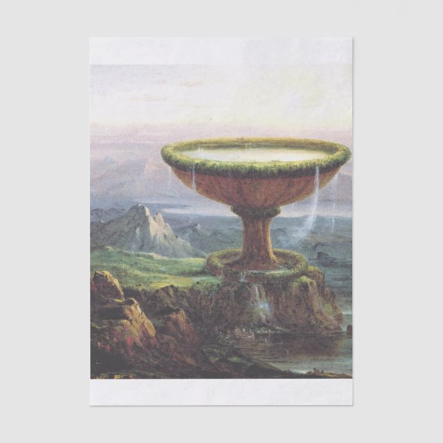 Papier Mousseline Le gobe du Titan par Thomas Cole (Recto)