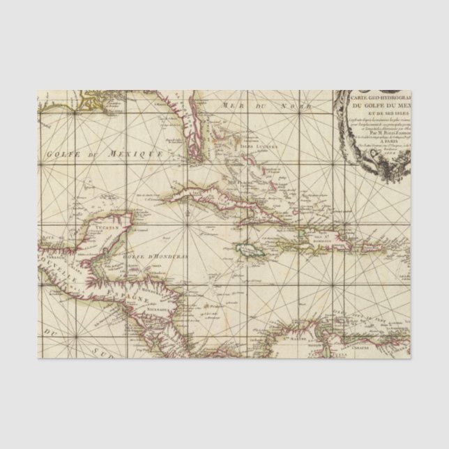 Papier Mousseline Le Golfe du Mexique (Recto)