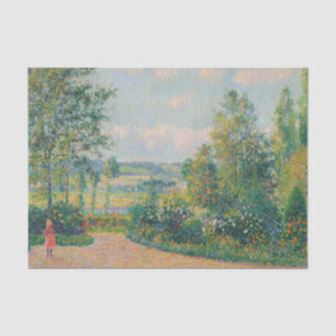 Papier Mousseline Le jardin d'Octave Mirbeau (par Camille Pissarro)