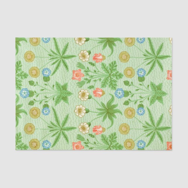 Papier Mousseline Le Motif Daisy, Wallpaper de William Morris (Recto)