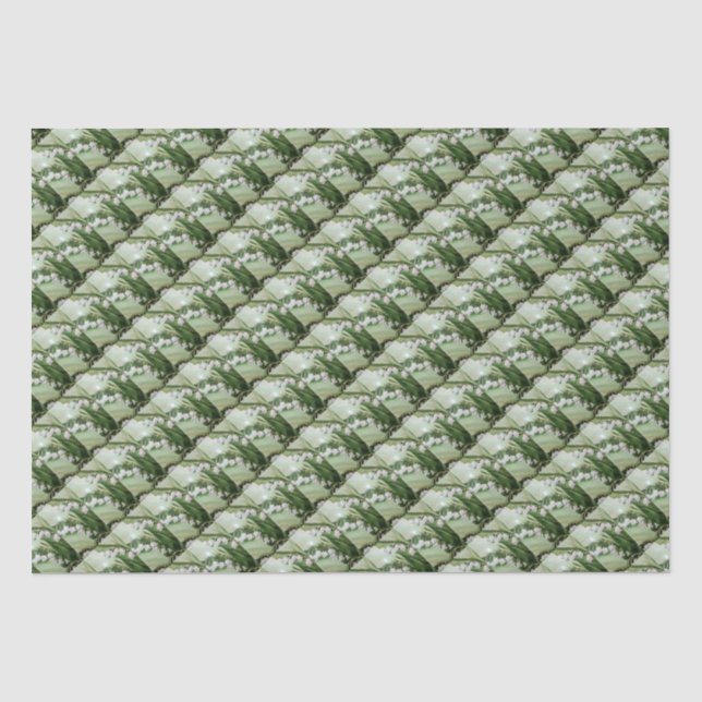 PAPIER MOUSSELINE LE MUGUET (Recto)